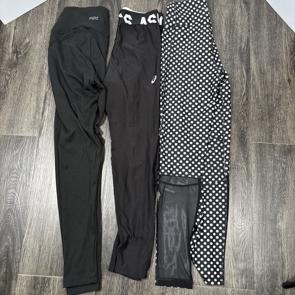 PINK, ASICS & C&C Pants - Lot of 3 Women's Activewear Leggings Size Small - PINK, ASICS & C&C California